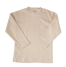 Load image into Gallery viewer, Long Sleeve Organic Natural Tees 5-8 YEARS