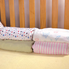 Load image into Gallery viewer, Organic Cotton Crib Fitted Sheet