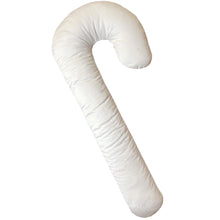 Load image into Gallery viewer, J Pillow Candy Cane Shaped Organic Cotton Pillowcases