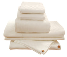 Load image into Gallery viewer, Organic Cotton Crib Fitted Sheet