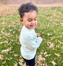 Load image into Gallery viewer, Long Sleeve Organic Striped Baby/Toddler Tees