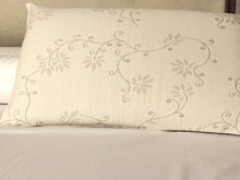 Load image into Gallery viewer, Shredded Natural Latex Filled Organic Cotton Pillow - Knit Outer