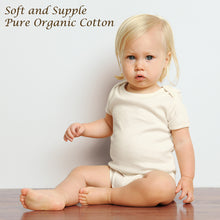 Load image into Gallery viewer, Organic Cotton Short Sleeved Onesie/Bodysuit