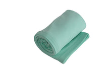 Load image into Gallery viewer, Organic Cotton Receiving Blanket Blue Monkey - Ecobaby Organics
