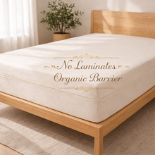 Load image into Gallery viewer, Organic Cotton Mattress Dust Mite Protector 3"-16"