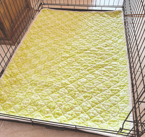 Organic Cotton Quilted Pet Pad - Machine Wash/Dry