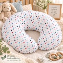Load image into Gallery viewer, Nursing PIllowcases - Organic Cotton