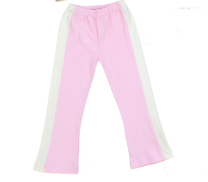 Organic Cotton Pink Yoga Pant and Bodysuit 6-12m