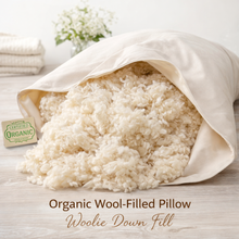 Load image into Gallery viewer, Bed Pillows - Woolly Down (woolie bolus) Organic