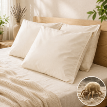 Load image into Gallery viewer, Pillow Covers - Dust Mite Protection - Organic Cotton Barrier Cloth