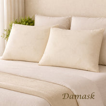 Load image into Gallery viewer, Bed Pillows - Kapok and Shredded Latex Filled Organic Cotton Zip Closure - Vegan