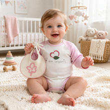 Load image into Gallery viewer, Organic Cotton "I Am Organic" Bodysuit 2 Pack 0-3m