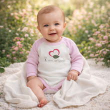 Load image into Gallery viewer, Organic Cotton I Am Organic Layette Set Bodysuit, Bib, Blanket