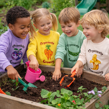 Load image into Gallery viewer, Organic Long Sleeve Organically Growing Baby/Toddler/Child Tees