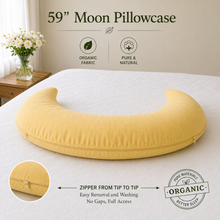 Load image into Gallery viewer, Moon Pillowcases Zipper Style - Organic Cotton