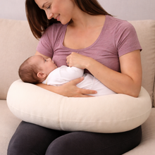 Load image into Gallery viewer, Nursing Pillow Organic Cotton and Kapok