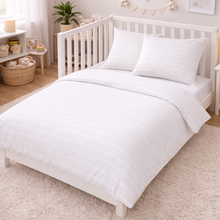 Load image into Gallery viewer, Organic Cotton Crib Fitted Sheet - Made in USA