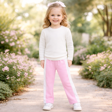 Load image into Gallery viewer, Organic Cotton Pink Yoga Pant and Tee 5/6, 7/8 year
