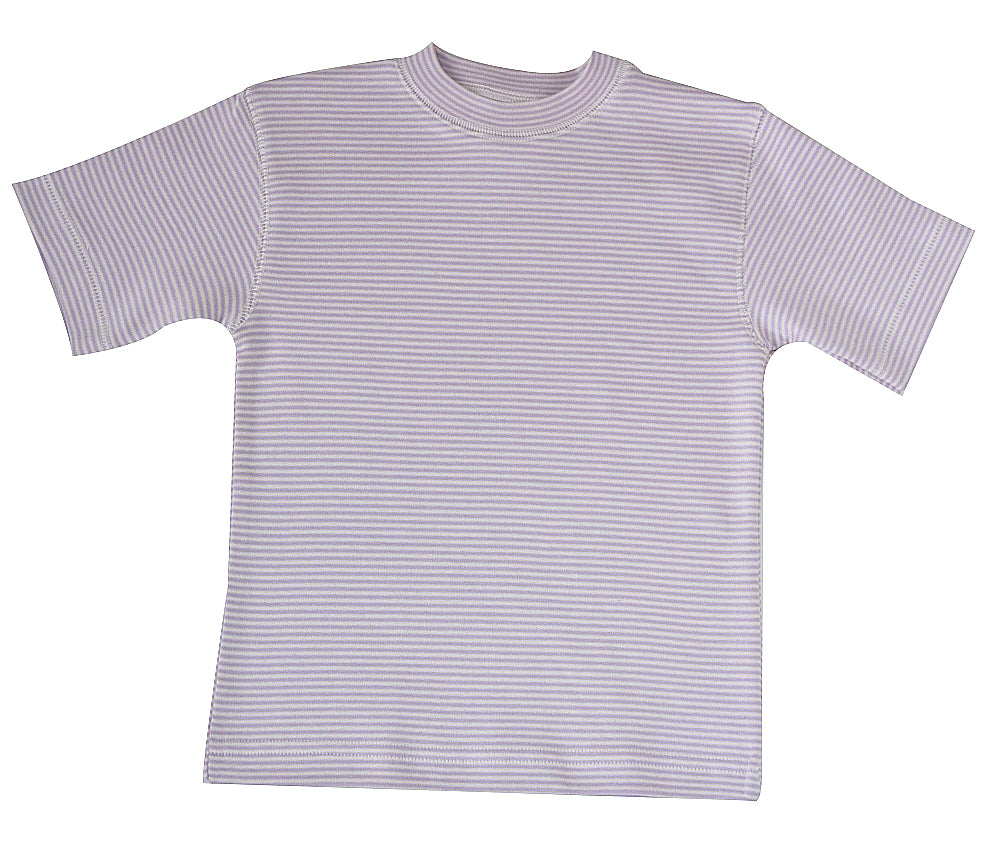 Short Sleeve Organic Striped Tees