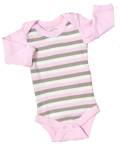 Organic Cotton Long Sleeved Onesie/Bodysuit Fun Prints