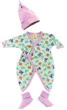 Load image into Gallery viewer, Organic Kitty Kimono, Topee Cap, Booties