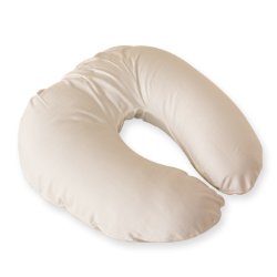 Nursing Pillow Organic Cotton and EcoWool Natural