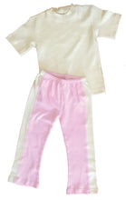 Load image into Gallery viewer, Organic Cotton Pink Yoga Pant and Tee 18-24m